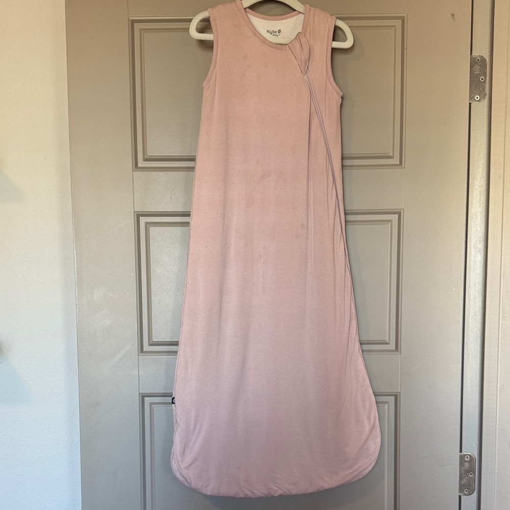 Kyte BABY Sleep Sack 1.0 Tog - Blush! Size Medium